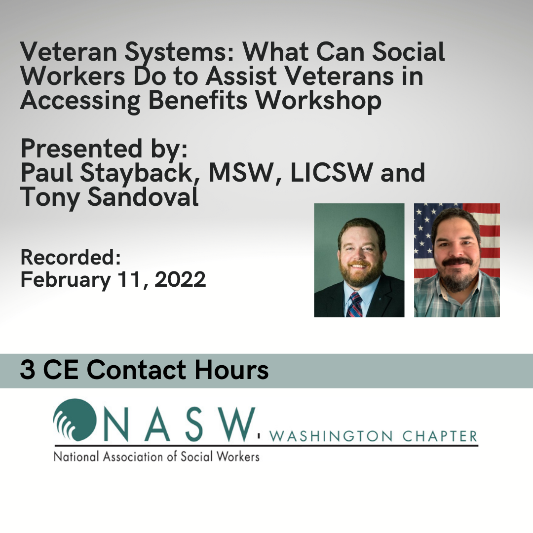 Wa what can social workers do to assist veterans in accessing benefits